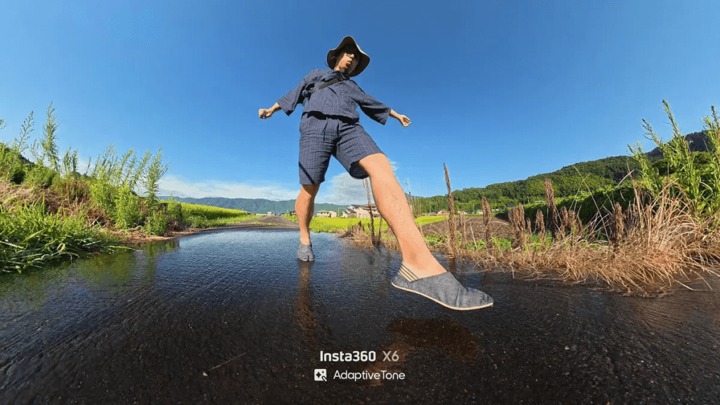 Insta360 X6 立體感實拍