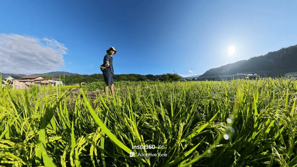Insta360 X6 拼接表現
